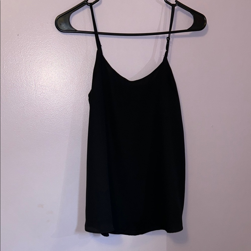 Pink Republic Black Sleeveless Camisole Top